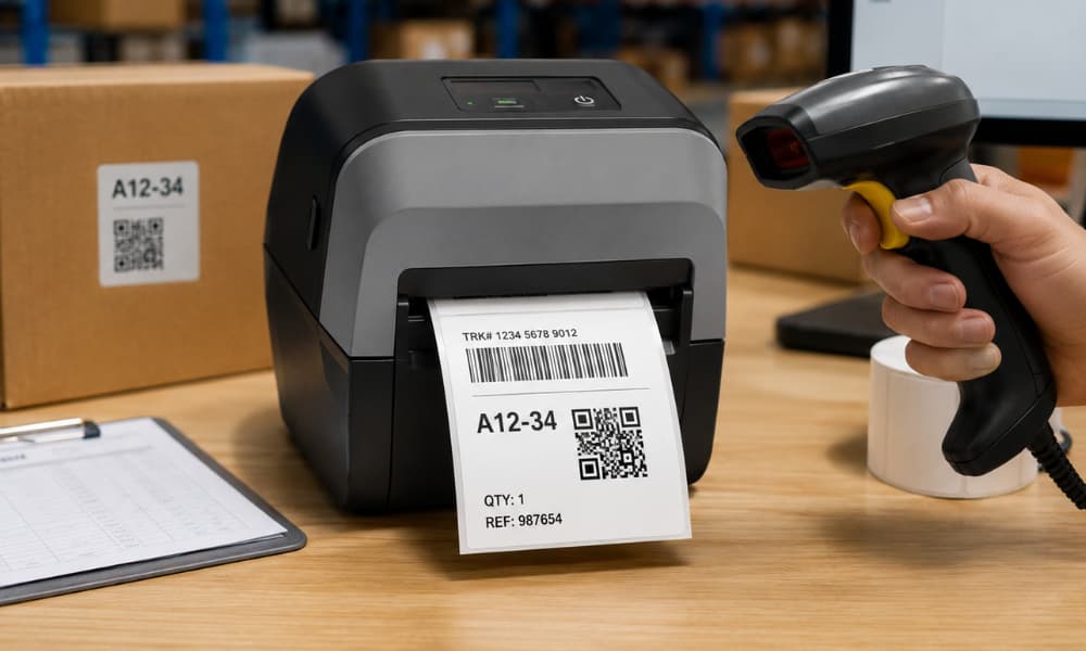 Etiquetas para codigo de barras y QR