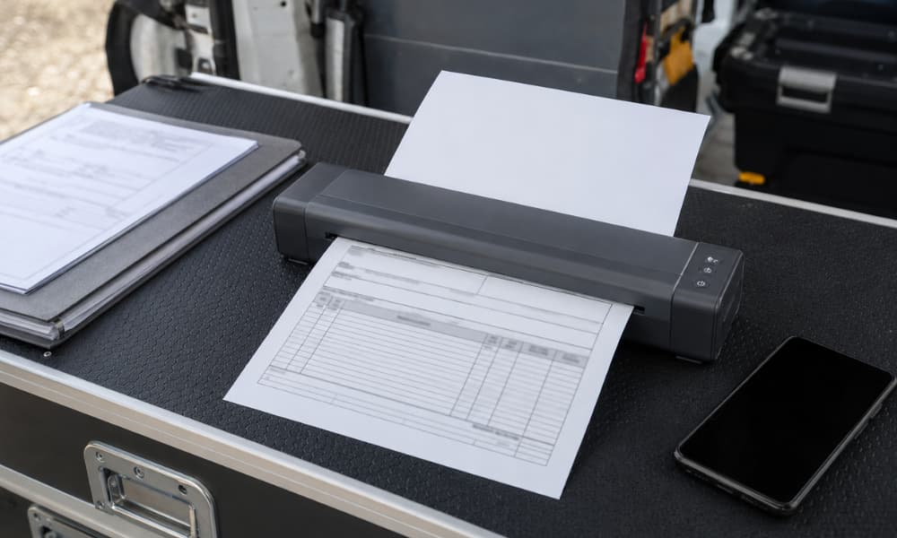 Impresora térmica para documentos A4