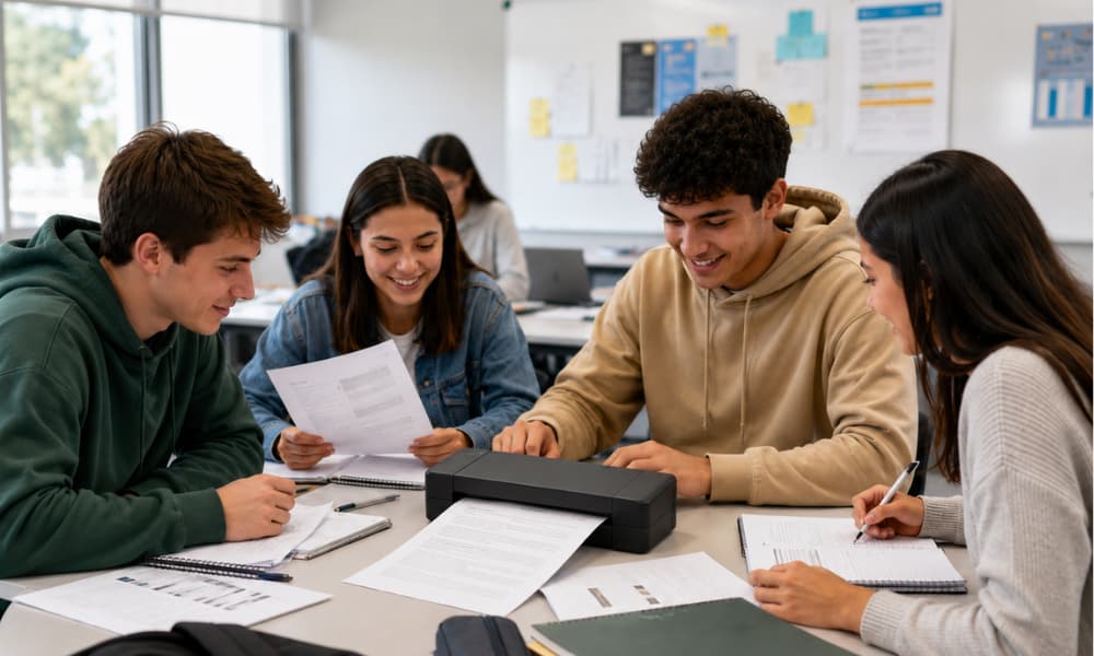 Impresora A4 para estudiantes