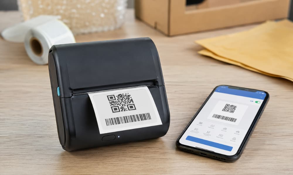 Impresora portátil para conexión movil con bluetooth