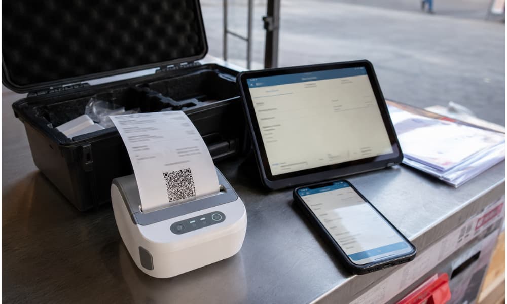 Impresora portátil con wifi para tickets