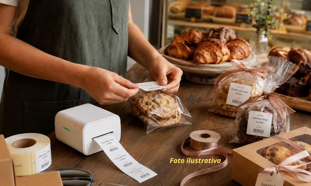 Mini impresora portátil para productos