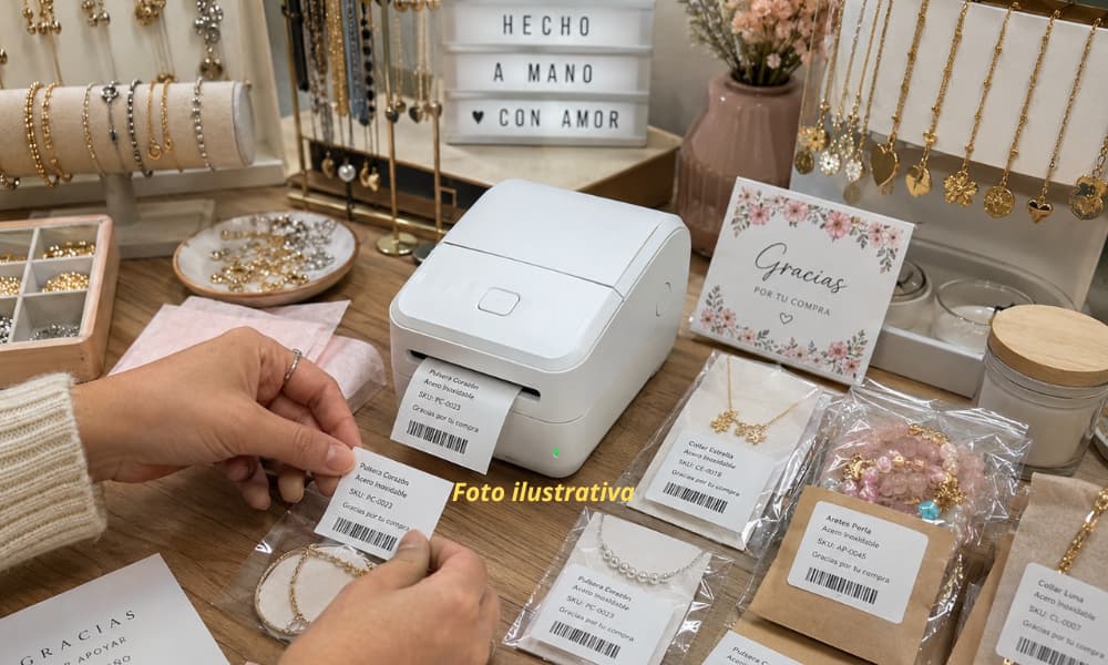 Mini impresora térmica para ecommerce