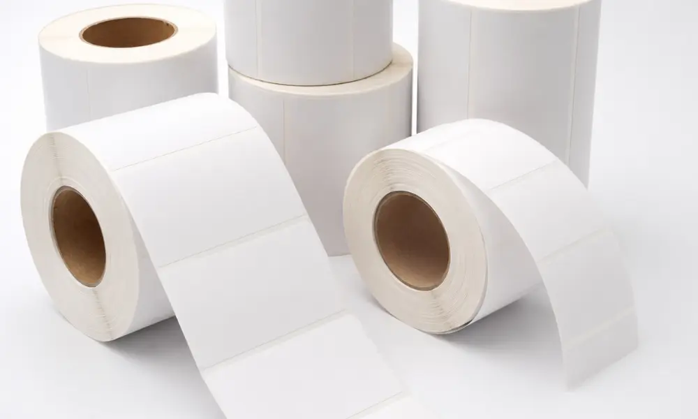 Rollos pequeños de etiquetas termicas