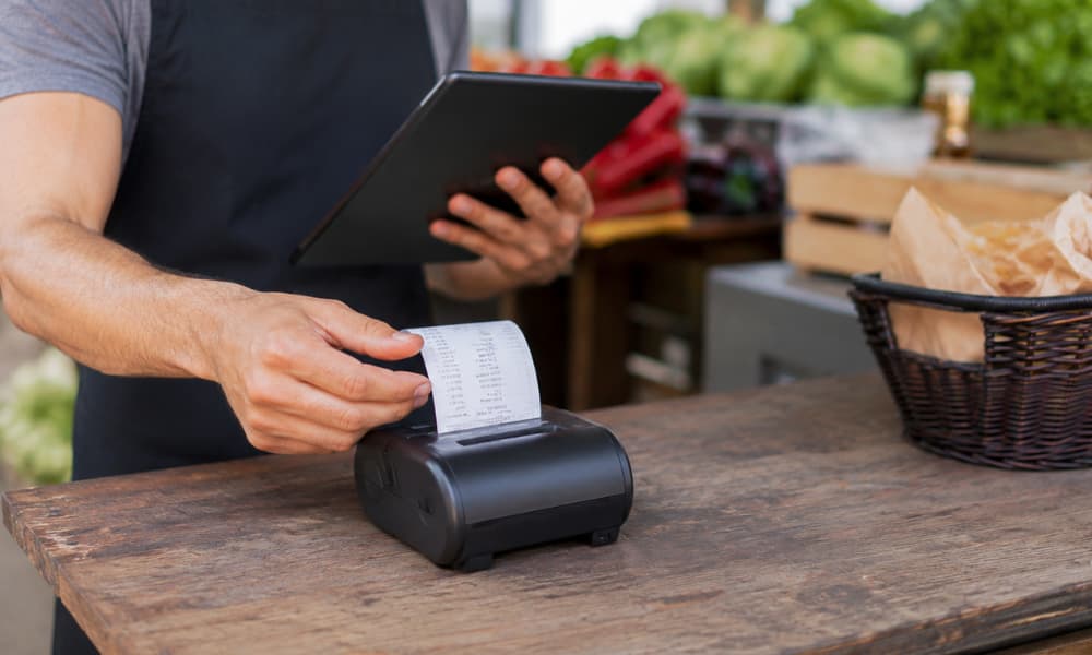 Impresora termica de tickets con bluetooth