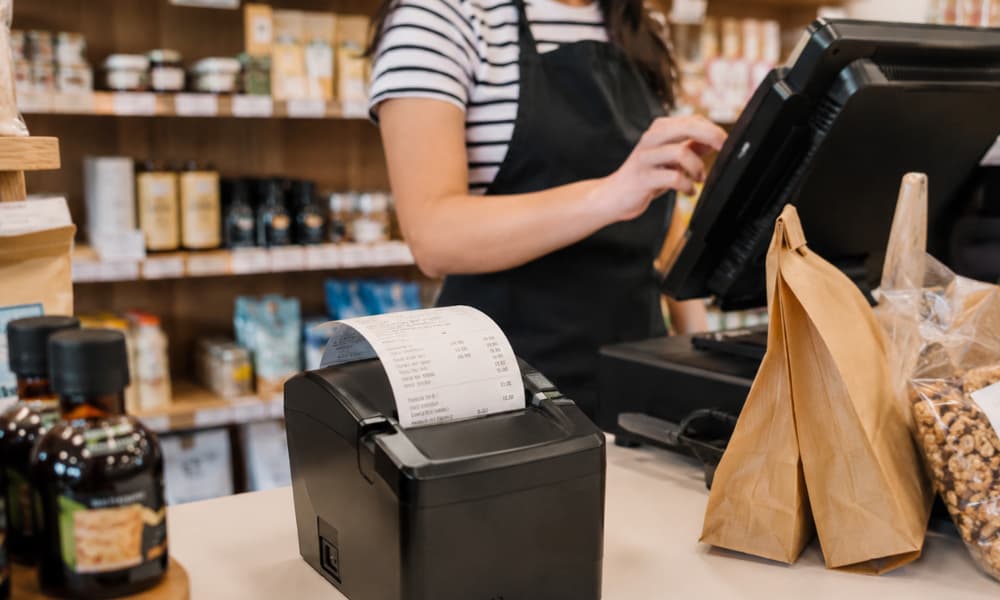 Maquina de tickets para tiendas
