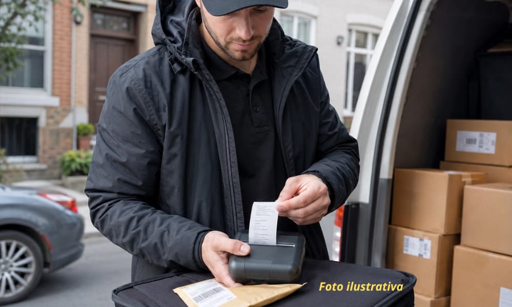 impresora portátil tickets para reparto